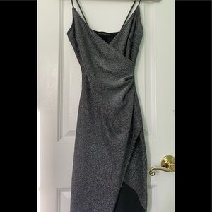 Asymmetrical night out dress.
